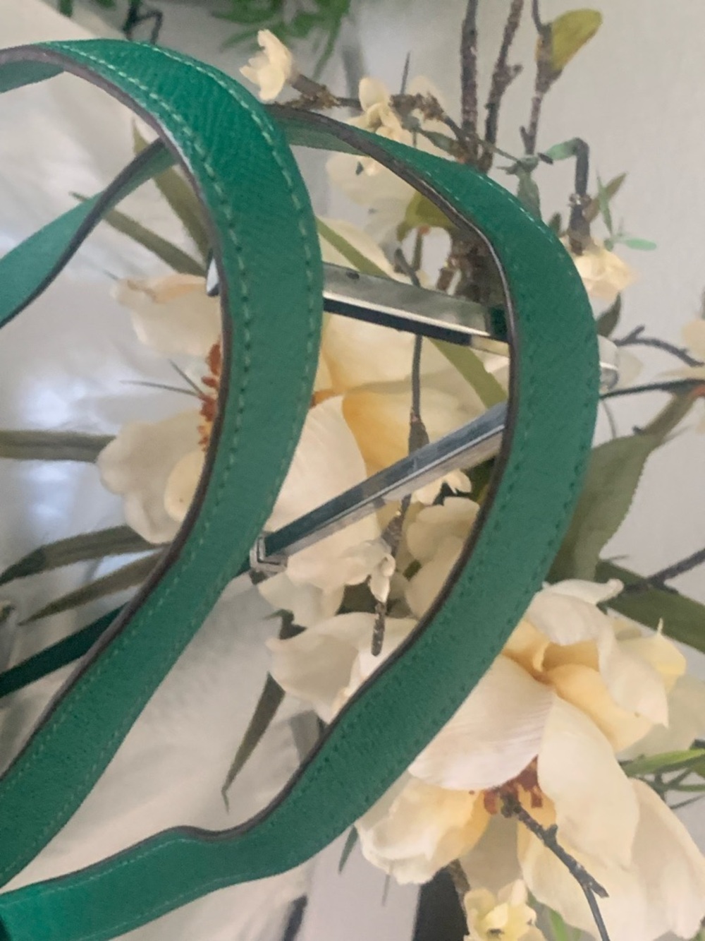 Coach Emerald Green Gallery Tote Bag + Chala keychain/Bag Charm - Picture 3 of 10